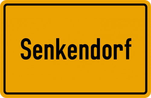 Ortsschild Senkendorf