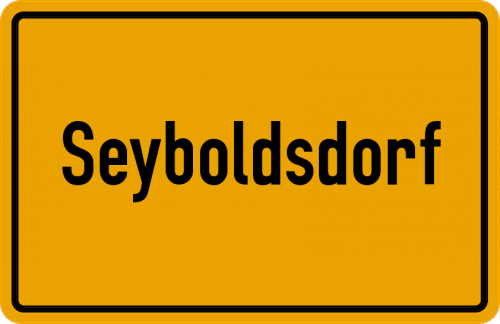 Ortsschild Seyboldsdorf