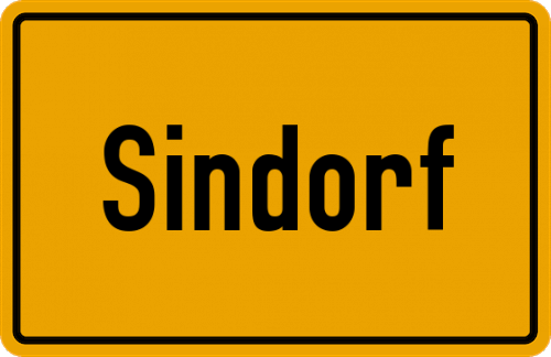 Ortsschild Sindorf
