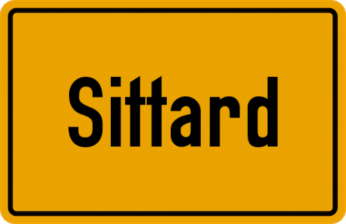 Ortsschild Sittard