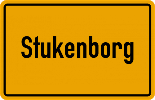Ortsschild Stukenborg