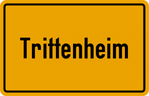 Ortsschild Trittenheim