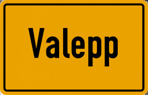 Ortsschild Valepp