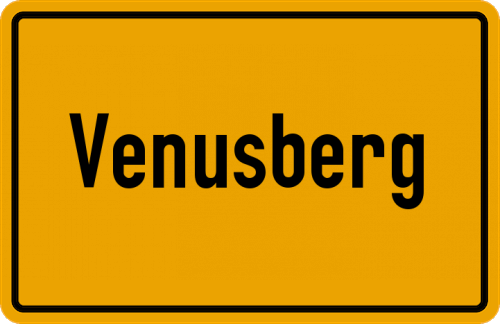 Ortsschild Venusberg
