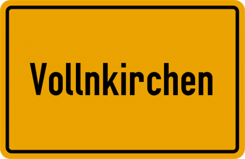 Ortsschild Vollnkirchen