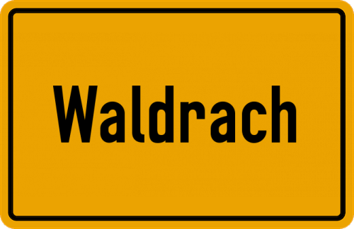 Ortsschild Waldrach