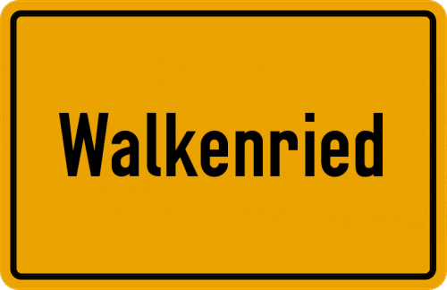 Ortsschild Walkenried