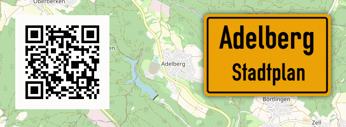 Stadtplan Adelberg