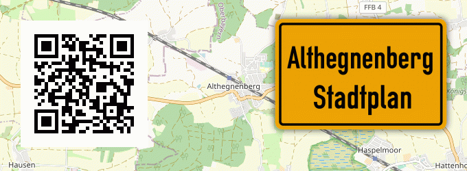Stadtplan Althegnenberg