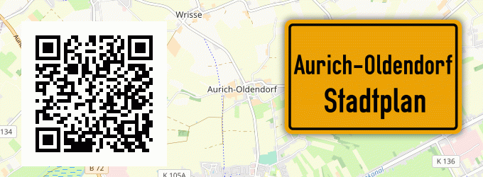 Stadtplan Aurich-Oldendorf