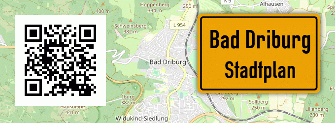 Stadtplan Bad Driburg