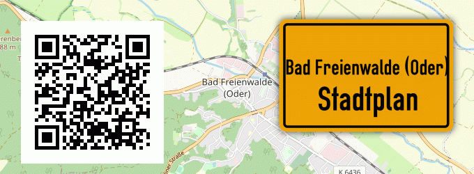 Stadtplan Bad Freienwalde (Oder)