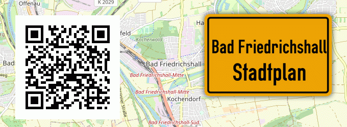 Stadtplan Bad Friedrichshall