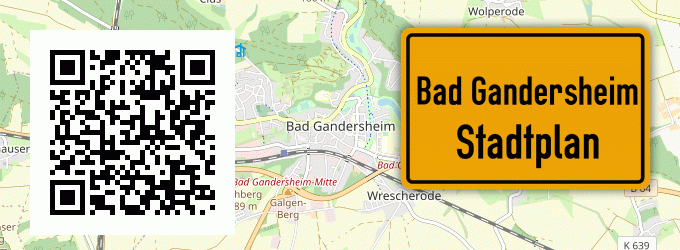 Stadtplan Bad Gandersheim