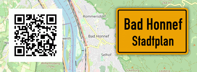 Stadtplan Bad Honnef