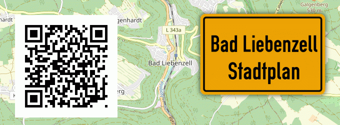 Stadtplan Bad Liebenzell