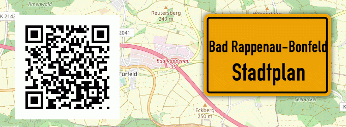 Stadtplan Bad Rappenau-Bonfeld