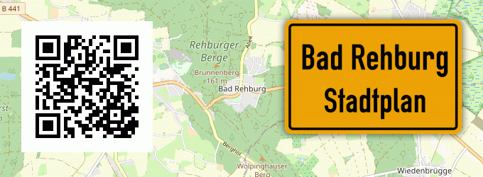 Stadtplan Bad Rehburg