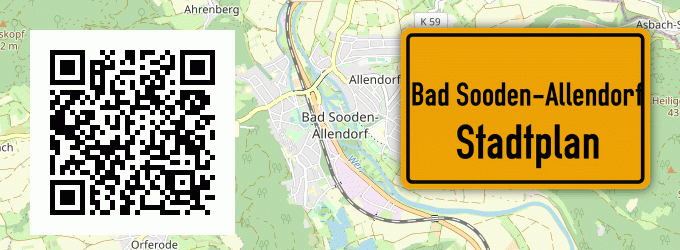 Stadtplan Bad Sooden-Allendorf