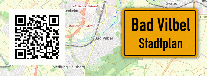 Stadtplan Bad Vilbel