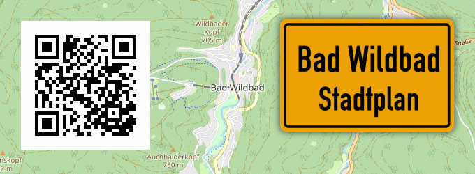 Stadtplan Bad Wildbad