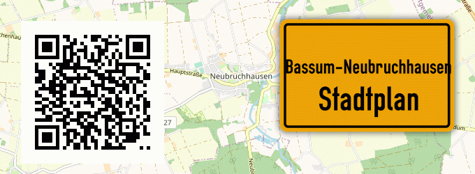 Stadtplan Bassum-Neubruchhausen