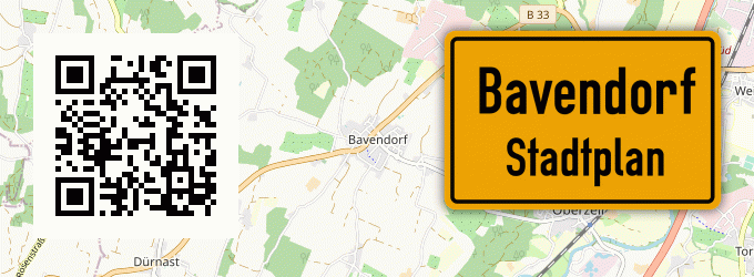 Stadtplan Bavendorf