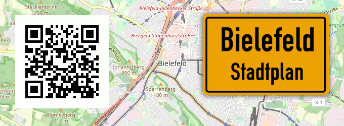 Stadtplan Bielefeld