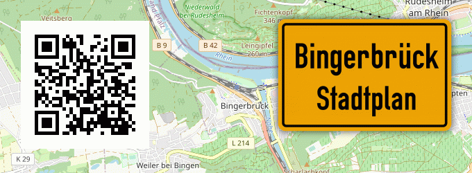 Stadtplan Bingerbrück