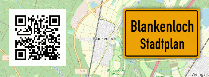 Stadtplan Blankenloch