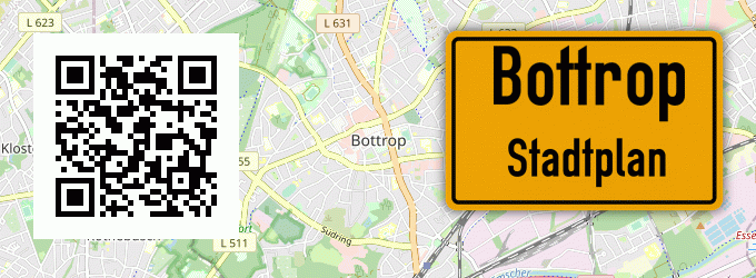 Stadtplan Bottrop