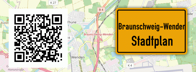 Stadtplan Braunschweig-Wenden