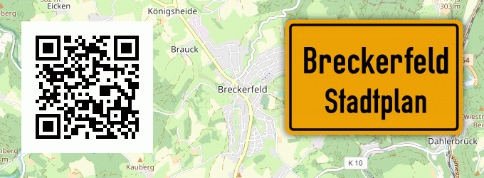 Stadtplan Breckerfeld
