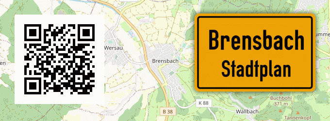 Stadtplan Brensbach