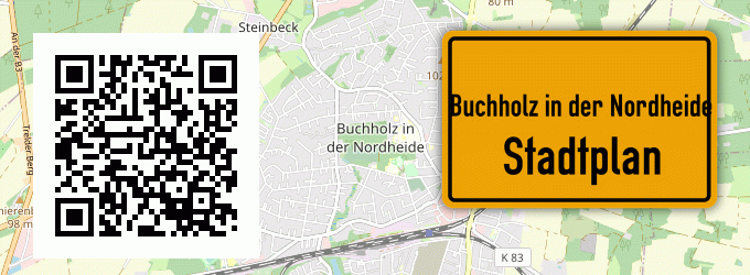 Stadtplan Buchholz in der Nordheide