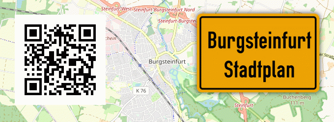 Stadtplan Burgsteinfurt