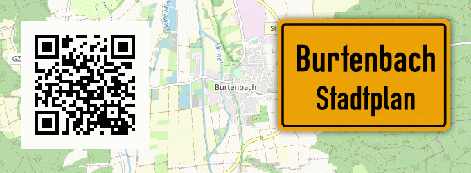 Stadtplan Burtenbach