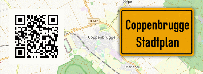 Stadtplan Coppenbrugge