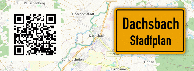 Stadtplan Dachsbach