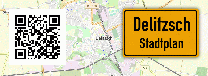 Stadtplan Delitzsch