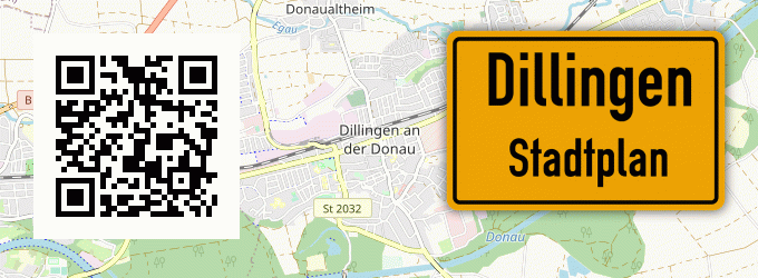 Stadtplan Dillingen