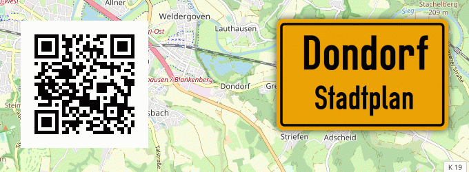 Stadtplan Dondorf