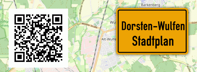 Stadtplan Dorsten-Wulfen