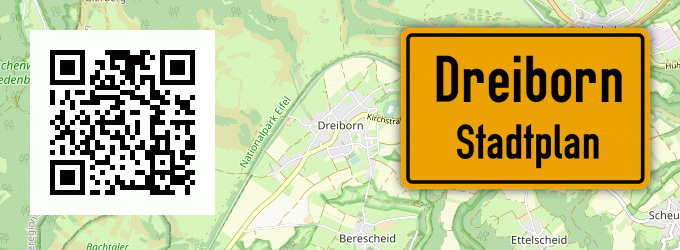 Stadtplan Dreiborn