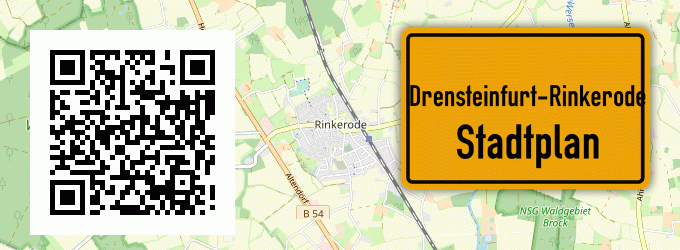 Stadtplan Drensteinfurt-Rinkerode