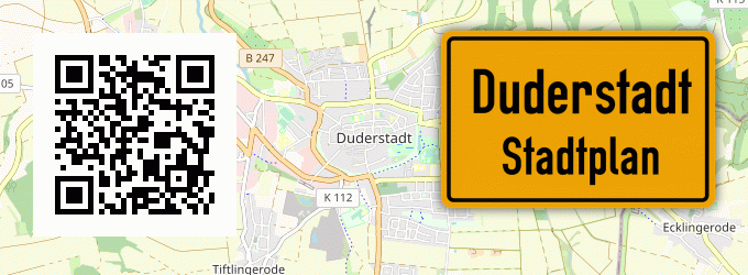 Stadtplan Duderstadt