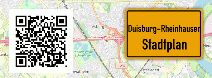Stadtplan Duisburg-Rheinhausen