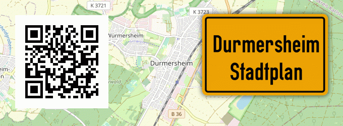 Stadtplan Durmersheim