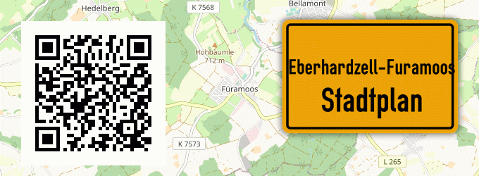 Stadtplan Eberhardzell-Furamoos