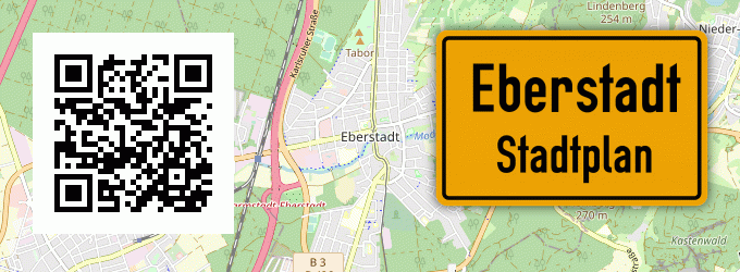 Stadtplan Eberstadt